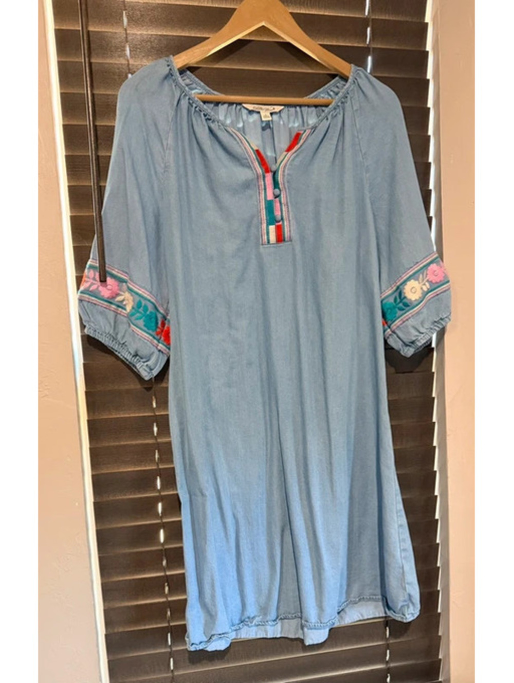 The Pioneer Woman Embroidered Tunic Dress Size Small